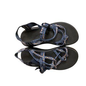 Chacos Womens Size 8 Blue Orange